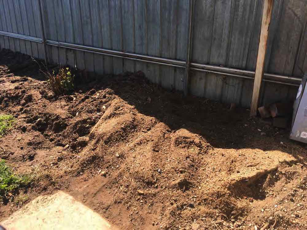 One of 6 stumps finished in Wagga.
