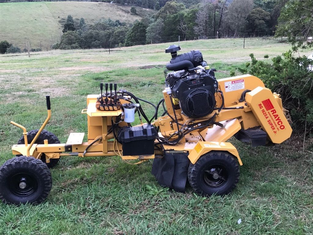 Image of the stump grinder we use.